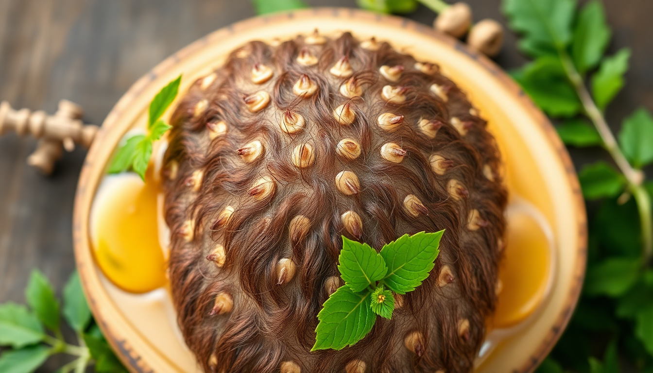 Scalp Circulation Massage: Rosemary‑Enhanced Batana Oil with Vitamin E to Reduce Shedding and Stimulate Hair Follicles