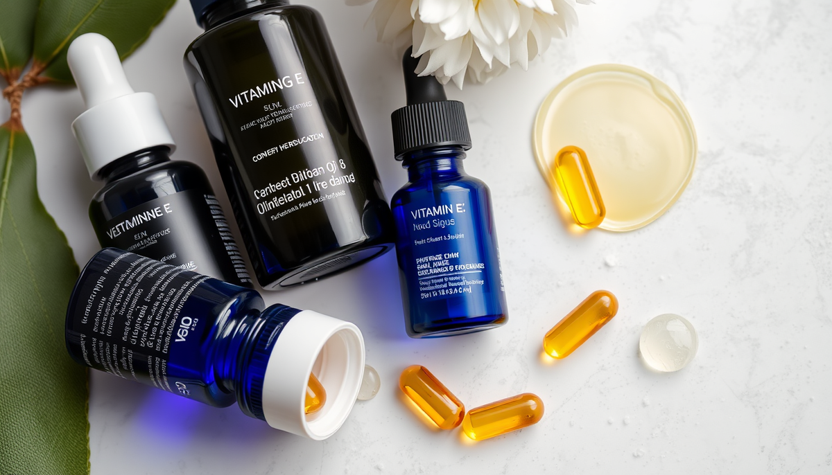 Capsule de vitamine E pour la peau: guide SEO 2026 sur les bienfaits, usages et résultats visibles