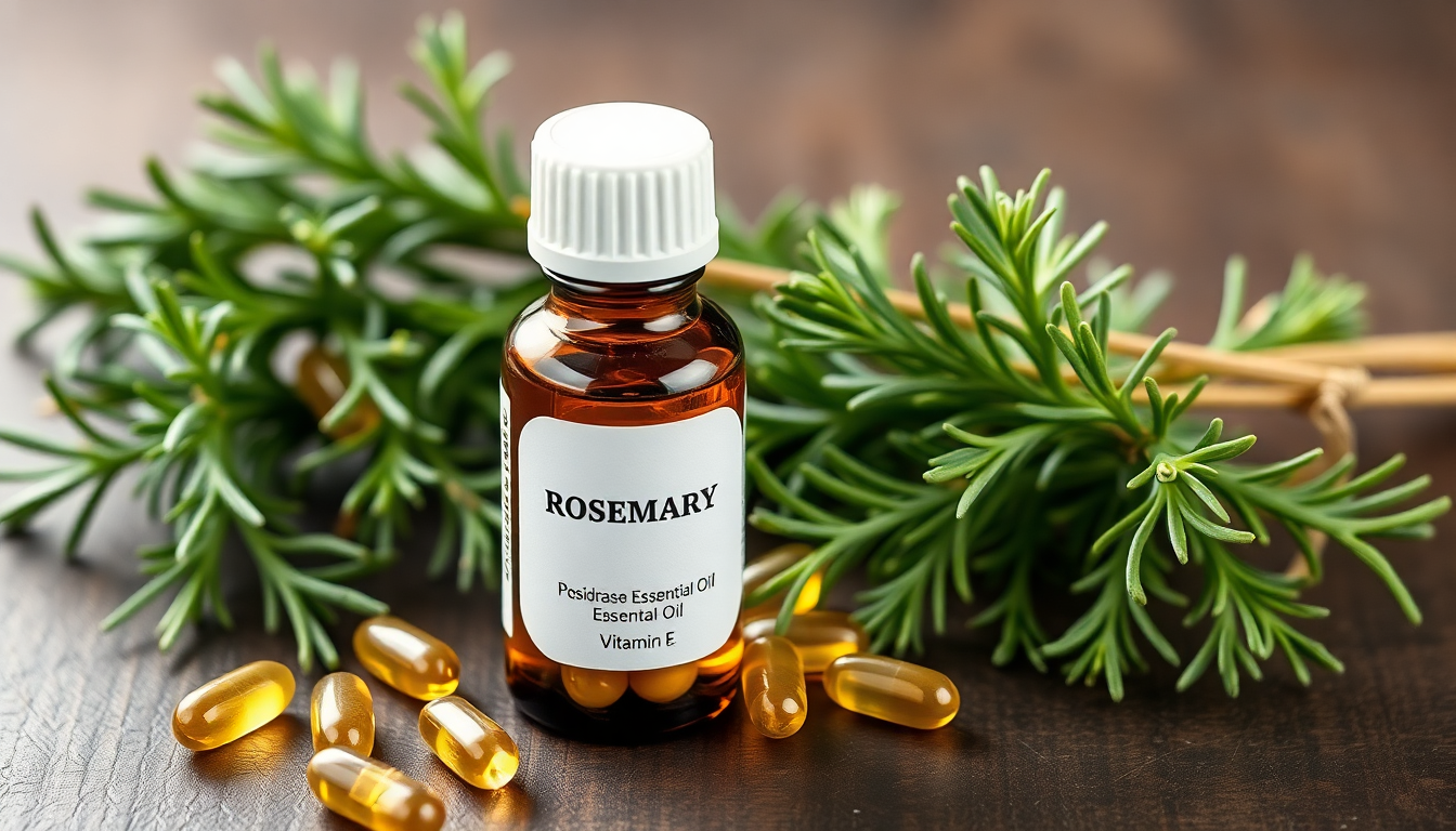 The Science-Backed Benefits of Combining Rosemary Hair Oil with Vitamin E for Enhanced Hair Growth and Scalp Health