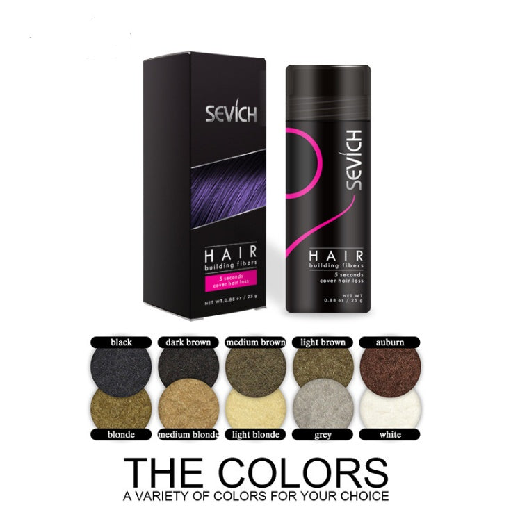 Sevich Hair Building Fibers Keratin Thicker Anti Hair Loss Products Concealer Refill Thickening Fiber Hair Powders Growth