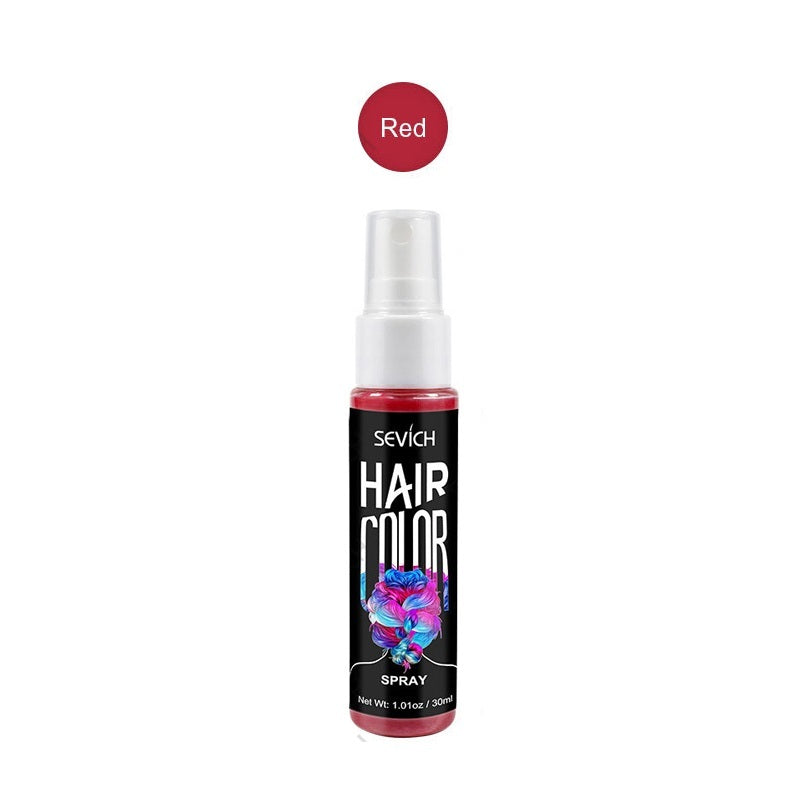 Spray de teinture pour cheveux jetable Sevich, teinture temporaire rapide