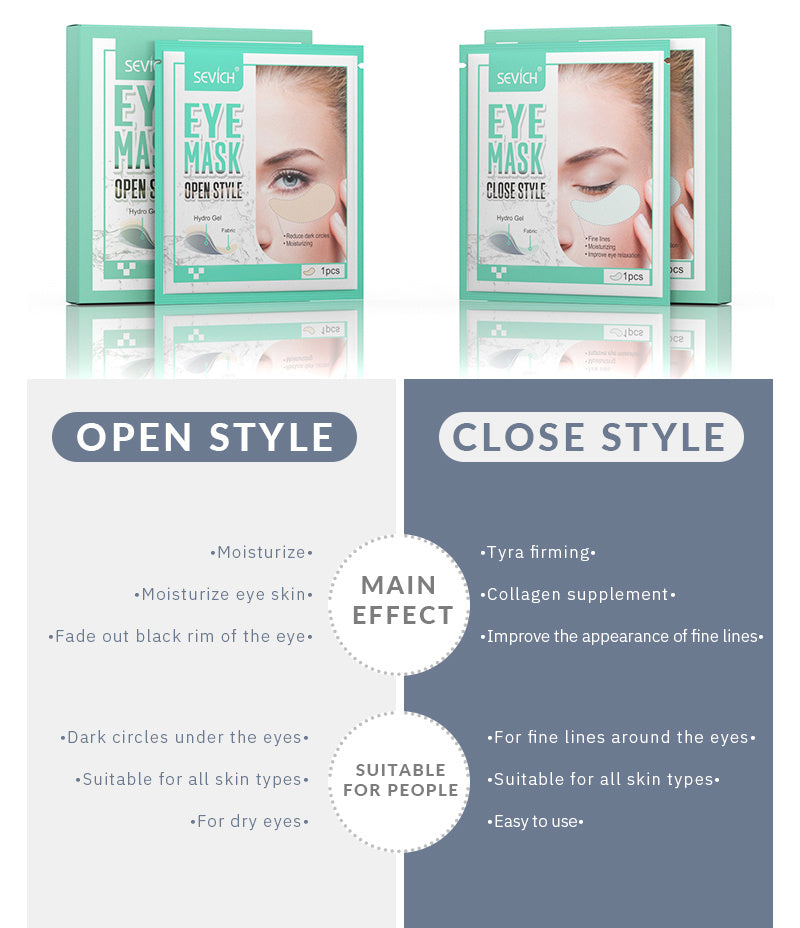 Sevich Dark Circles Removal Eye Mask – Hydrating & Brightening Under-Eye Care