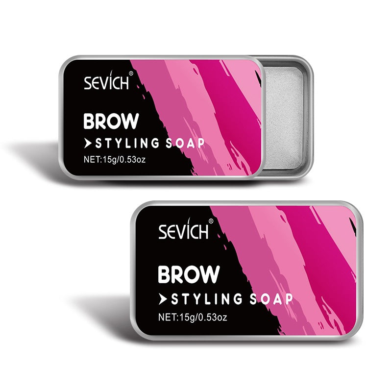 Waterproof Eyebrow Styling Soap – Clear Brow Setter for Natural 3D Look