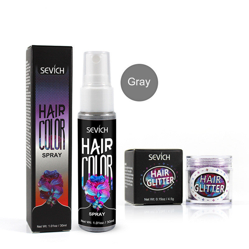 Spray de teinture pour cheveux jetable Sevich, teinture temporaire rapide