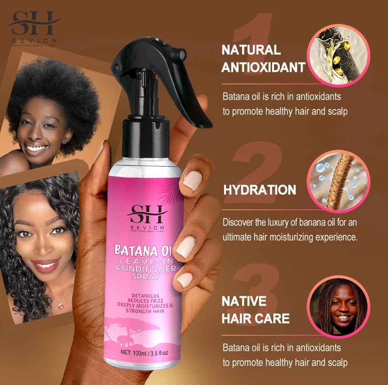 Sevich Batana Oil for Hair Wash Free Spray 100ml