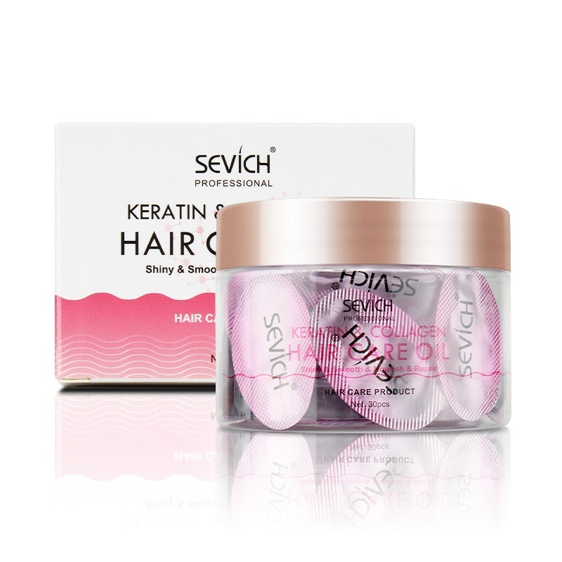 Sevich Keratin Capsule Soft Hair Care – Anti-Frizz Essential Oil for Silky, Smooth Hair