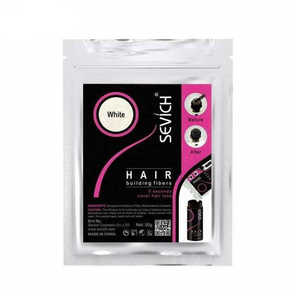 SEVICH Replenishing Fiber Powder Quickly Thickens Hair 50g White