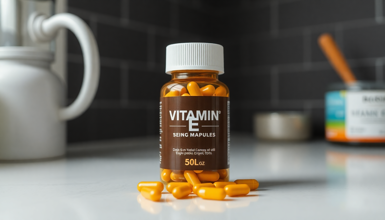 Les Capsules de Vitamine E : Comment Elles Peuvent Transformer Votre Routine de Soins de Peau et de Cheveux