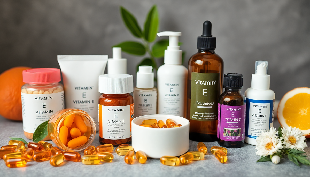 Les Meilleurs Bienfaits de la Vitamine E Capsule pour la Peau, les Cheveux et la Santé en 2026