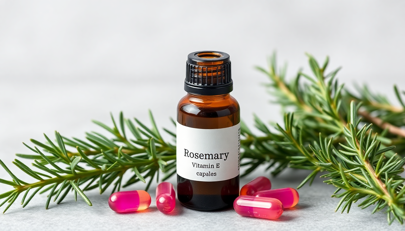 How Rosemary Hair Oil Enhances Vitamin E Absorption for Superior Hair Growth and Scalp Revival