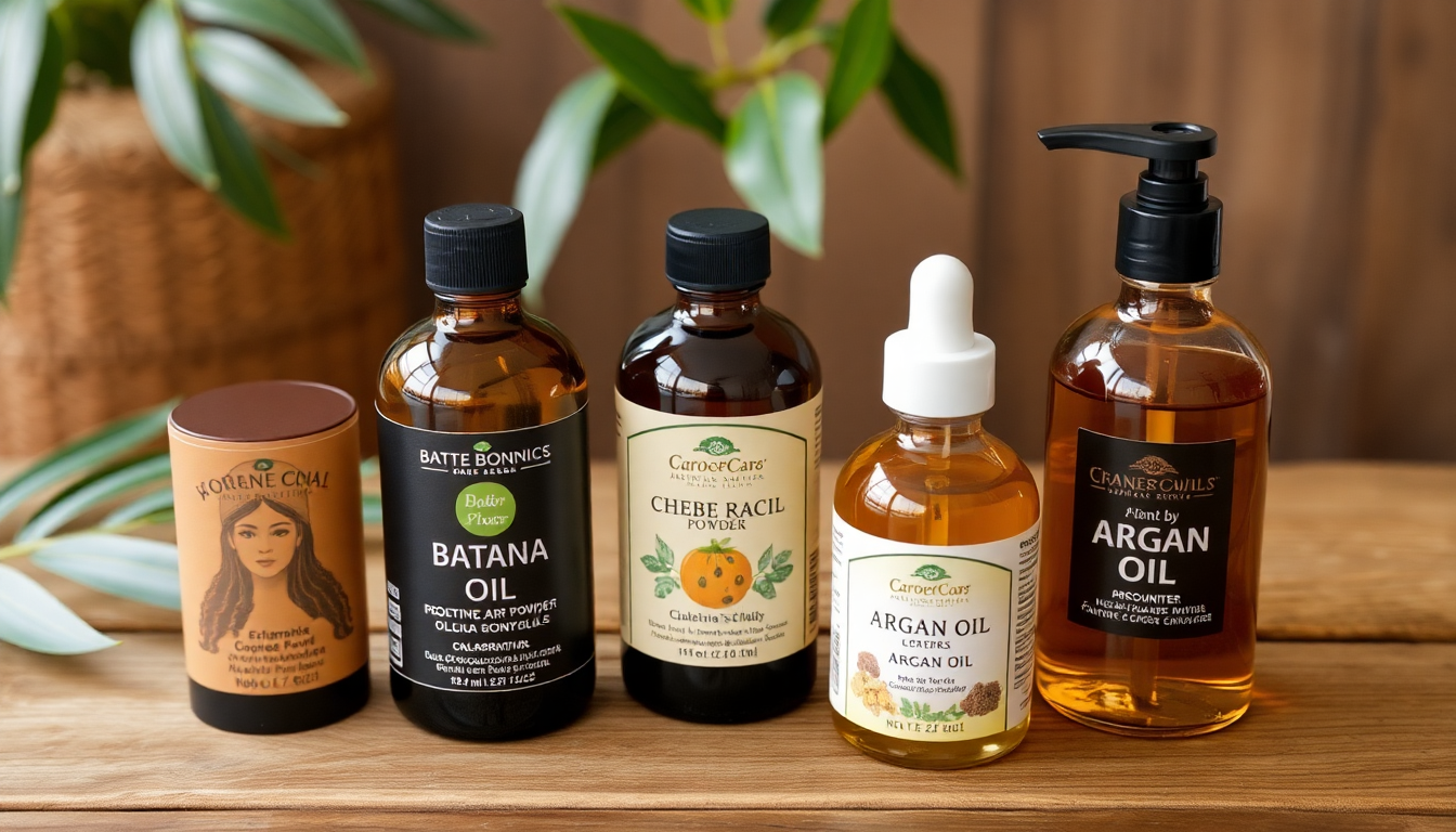 Exploring the Best Organic Hair Care Products: A Comprehensive Guide to Batana Oil, Chebe Powder, and Moroccan Argan Oil