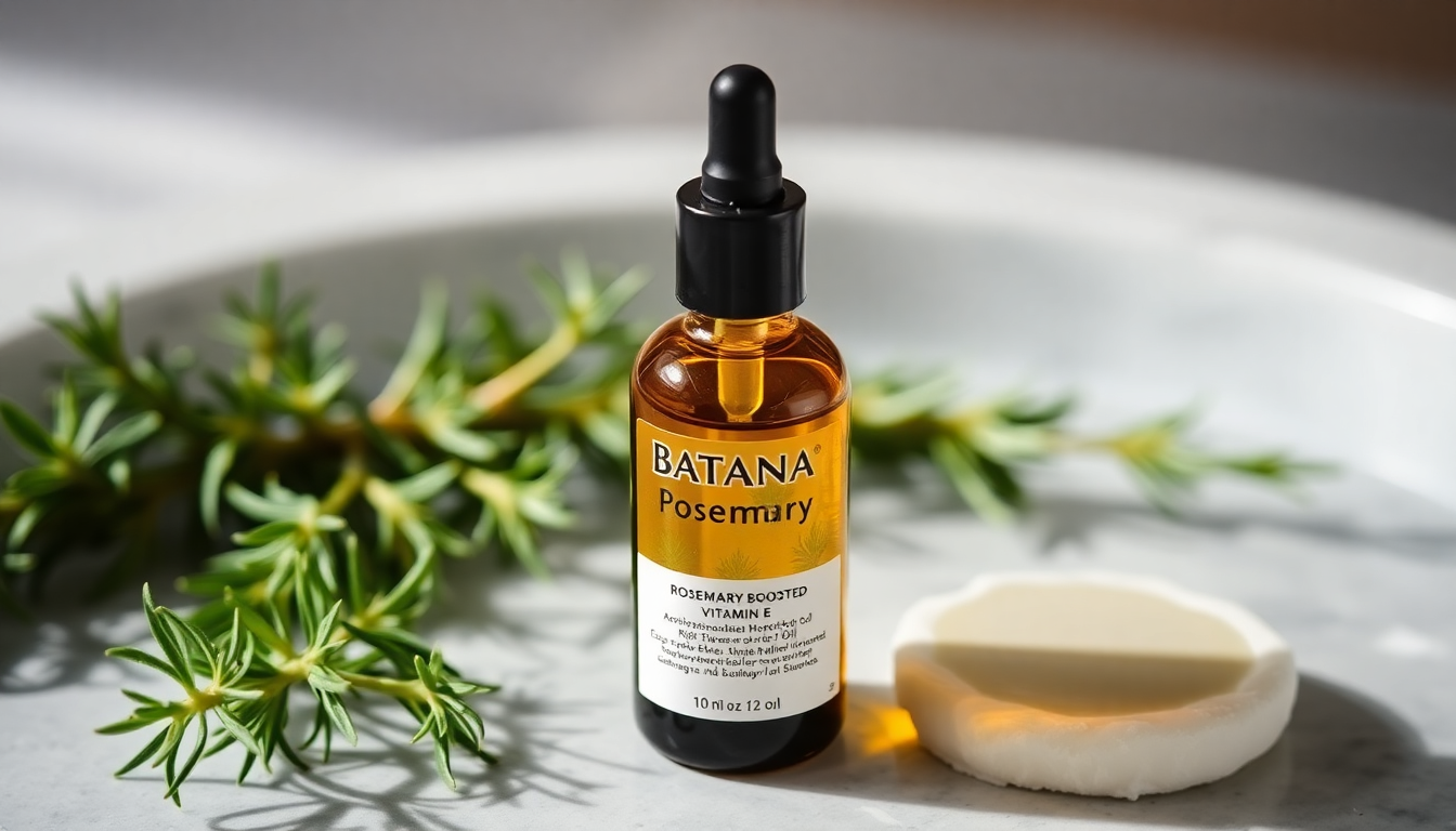 Transdermal Scalp Primer: Rosemary‑Boosted Batana Oil + Vitamin E to Melt Styling Wax, Reduce Shedding and Supercharge Chebe Absorption