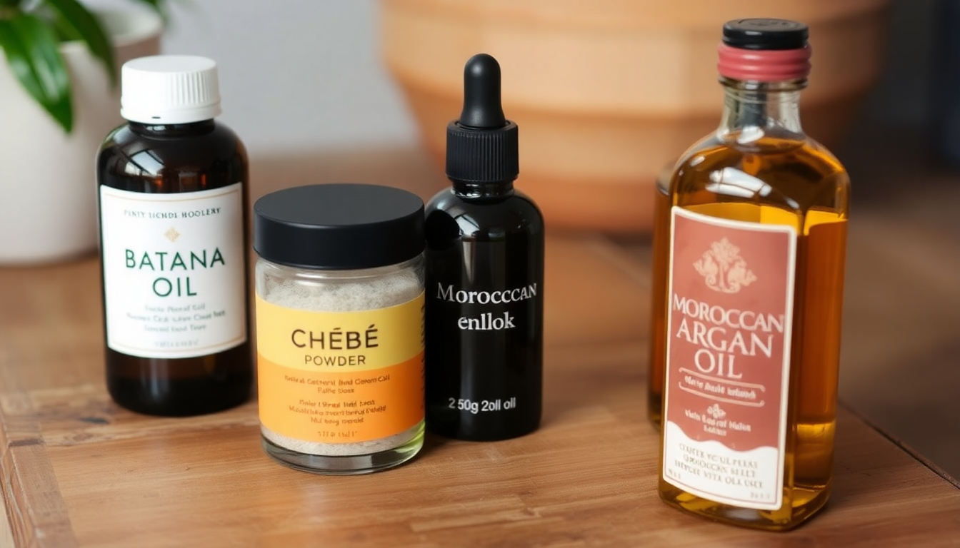 Unlocking the Secrets of Premium Hair Care Products: A Deep Dive into Batana Oil, Chebe Powder, and Moroccan Argan Oil for Ultimate Hair Health