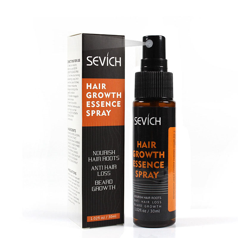 Spray de esencia para el crecimiento del cabello con jengibre de Sevich: loción para el tratamiento del cuero cabelludo y la caída del cabello