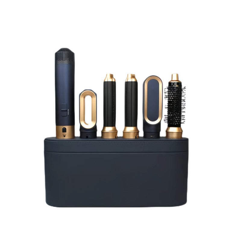 Sevichcollections – 2-in-1 Electric Hair Curler & Straightener Set | 5 Interchangeable Heads 5in1