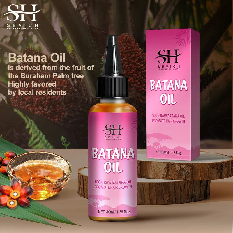 Sevich 100% Batana Oil Hair Growth Essential Oil - Anti-Hair Loss Solution (40ml)