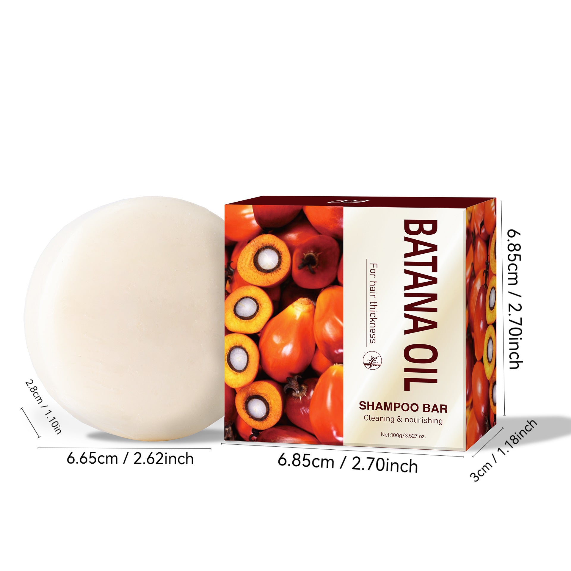 Sevich Raw Batana Oil Hair Growth Shampoo Soap Bar Shampoo soap - LBQ B011